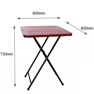 Bàn cafe ngoài trời xếp gọn Patio vuông 60cm CFD68056 - hình 1