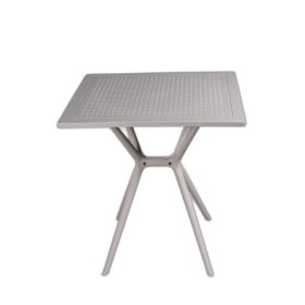 Bàn Cafe Nhựa Cao Cấp Chân Kim Loại Table 3025