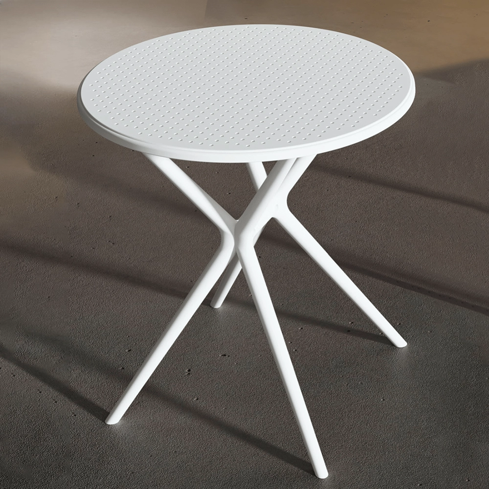 Bàn Cafe Nhựa Cao Cấp Màu Trắng Table 3024 Bàn Cafe Nhựa Cao Cấp Màu Trắng Table 3024 - hình 5