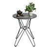 Bàn cafe tròn 60cm chân sắt CFD68216