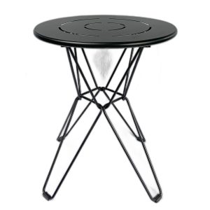 Bàn cafe tròn 60cm chân sắt lap CFD68116