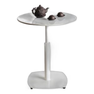 Bàn cafe tròn 60cm mặt đá ceramic CFD68238