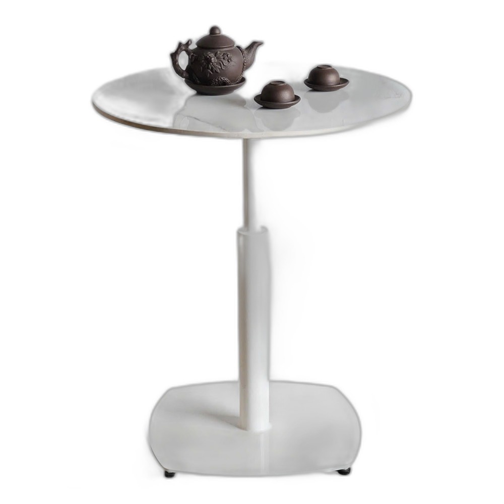 Bàn cafe tròn 60cm mặt đá ceramic CFD68238 Bàn cafe tròn 60cm mặt đá ceramic CFD68238