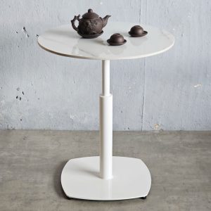 Bàn cafe tròn 60cm mặt đá ceramic CFD68238 - hình 1