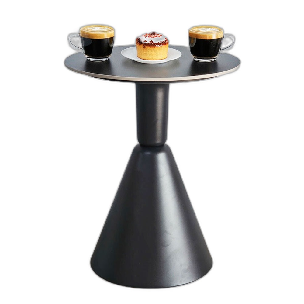 Bàn cafe tròn 60cm mặt đá chân sắt CFD68274 Bàn cafe tròn 60cm mặt đá chân sắt CFD68274