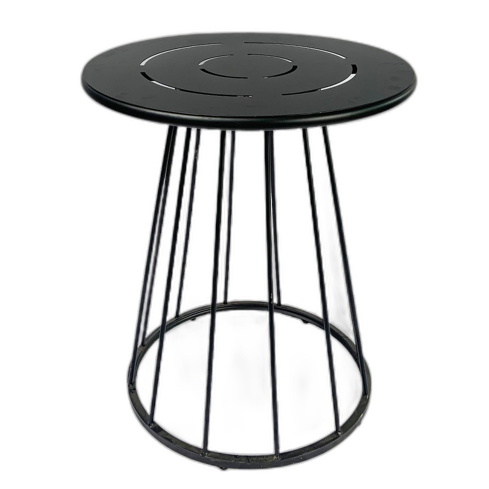 Bàn cafe tròn 60cm sắt sơn tĩnh điện CFD68115 Bàn cafe tròn 60cm sắt sơn tĩnh điện CFD68115