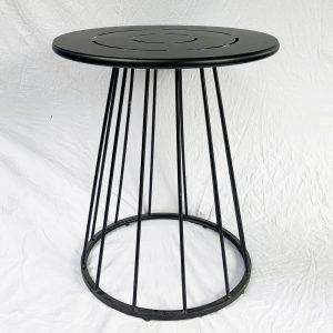 Bàn cafe tròn 60cm sắt sơn tĩnh điện CFD68115 - hình 1
