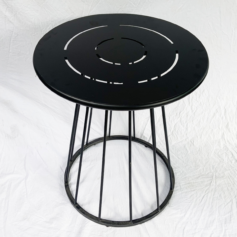 Bàn cafe tròn 60cm sắt sơn tĩnh điện CFD68115 Bàn cafe tròn 60cm sắt sơn tĩnh điện CFD68115 - hình 2