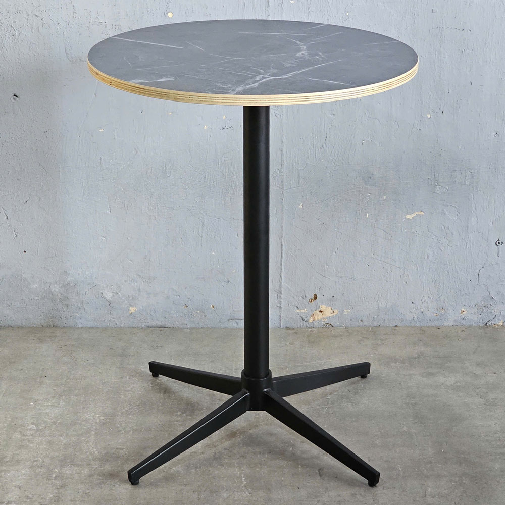 Bàn cafe tròn 60x60cm gỗ plywood vân giả đá CFD68273 Bàn cafe tròn 60x60cm gỗ plywood vân giả đá CFD68273 - hình 5