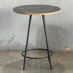 Bàn cafe tròn 60x60cm gỗ plywood vân giả đá CFD68277 - hình 1