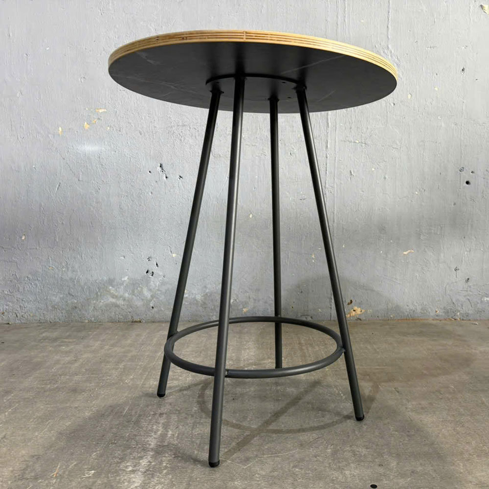 Bàn cafe tròn 60x60cm gỗ plywood vân giả đá CFD68277 Bàn cafe tròn 60x60cm gỗ plywood vân giả đá CFD68277 - hình 3