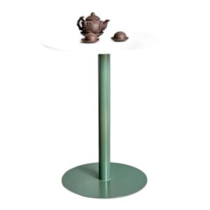 Bàn cafe tròn 60x60cm mặt đá CFD68226