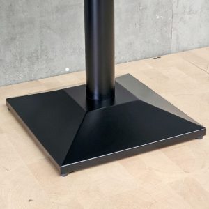 Bàn cafe tròn 60x60cm mặt đá chân sắt CFD68293 - hình 1