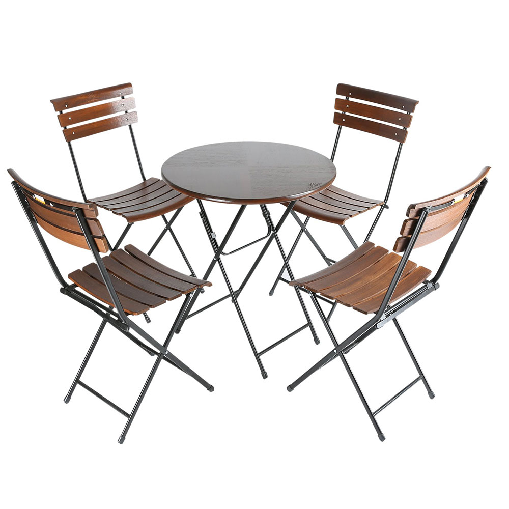 Bàn cafe tròn ngoài trời gấp gọn Patio CFD68058 Bàn cafe tròn ngoài trời gấp gọn Patio CFD68058 - hình 3