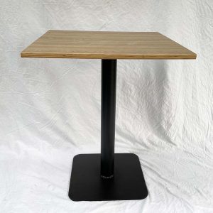 Bàn cafe vuông 60cm gỗ Plywood chân sắt CFD68078 - hình 1