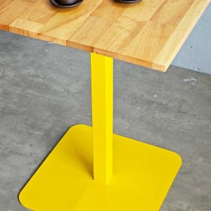 Bàn cafe vuông 60x60cm gỗ cao su CFD68227 - hình 1