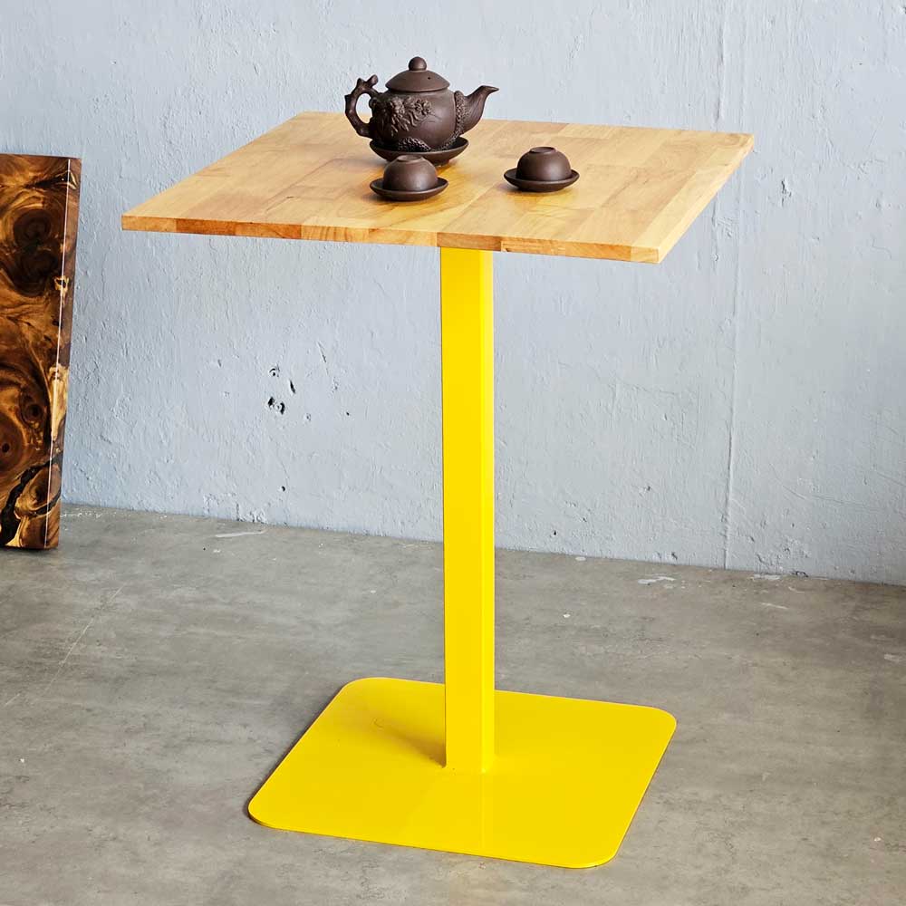 Bàn cafe vuông 60x60cm gỗ cao su CFD68227 Bàn cafe vuông 60x60cm gỗ cao su CFD68227 - hình 4