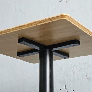 Bàn cafe vuông 60x60cm gỗ plywood vát cạnh CFD68255 - hình 1