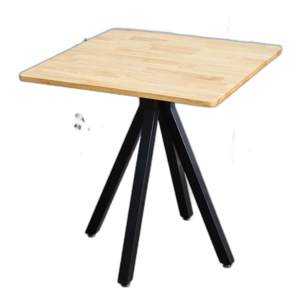 Bàn cafe vuông 70x70cm gỗ cao su CFD68266 Bàn cafe vuông 70x70cm gỗ cao su CFD68266