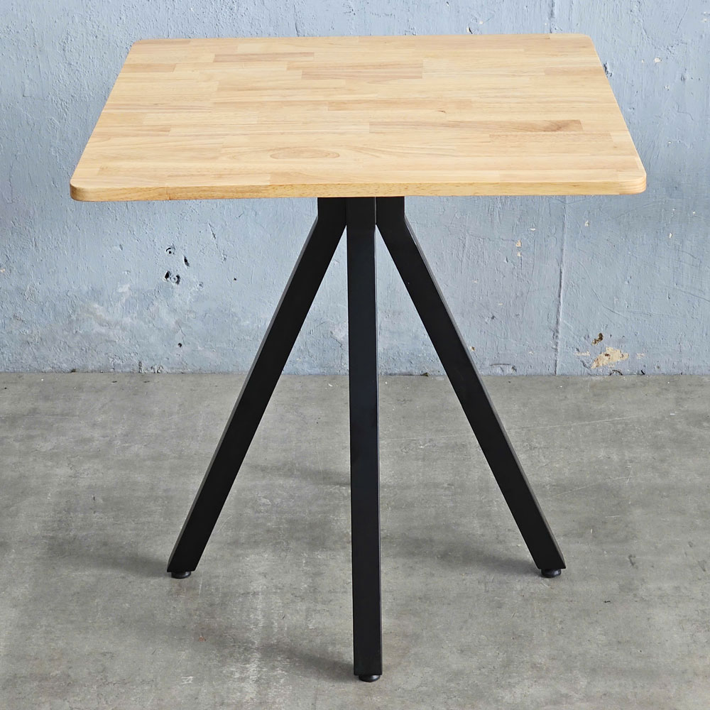 Bàn cafe vuông 70x70cm gỗ cao su CFD68266 Bàn cafe vuông 70x70cm gỗ cao su CFD68266 - hình 1