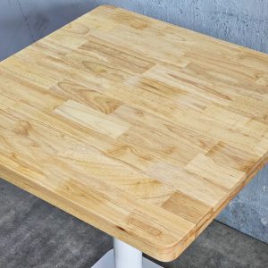 Bàn cafe vuông 70x70cm gỗ cao su CFD68279 - hình 1