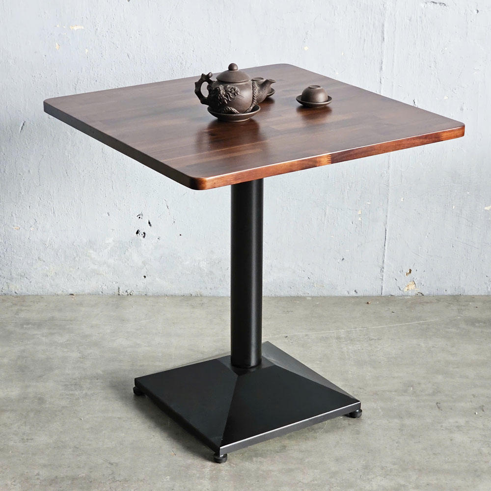 Bàn cafe vuông 70x70cm gỗ tràm chân sắt CFD68251 Bàn cafe vuông 70x70cm gỗ tràm chân sắt CFD68251 - hình 3