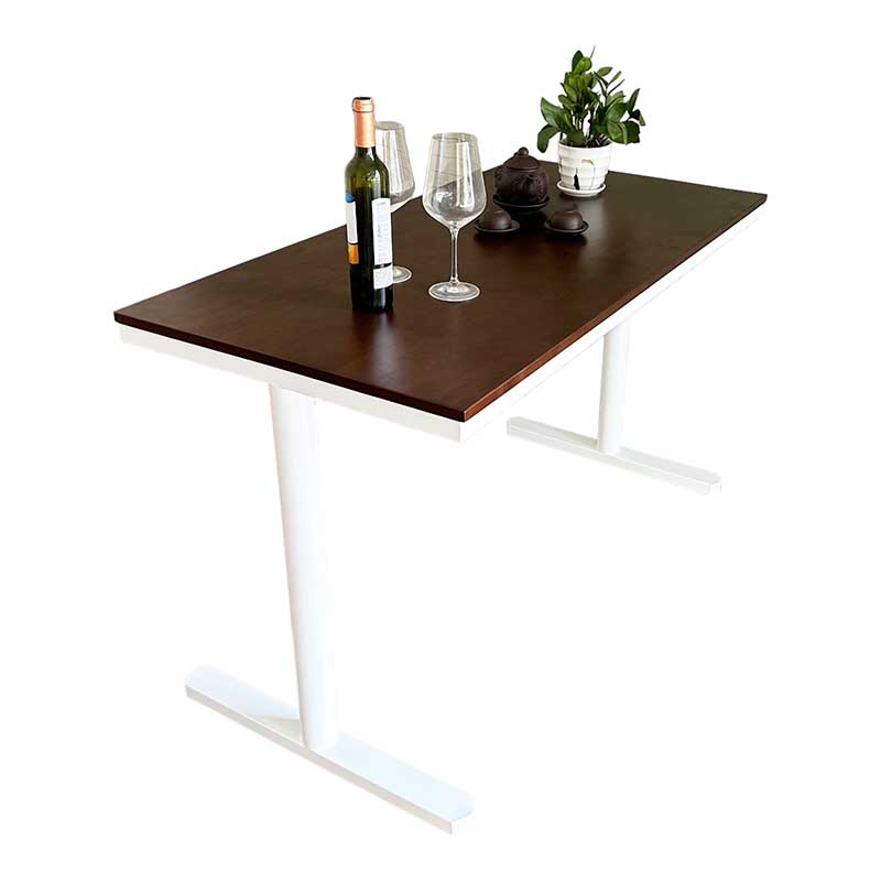 Bàn chữ nhật Cafe, nhà hàng gỗ tự nhiên chân sắt CFD68157 Bàn chữ nhật Cafe, nhà hàng gỗ tự nhiên chân sắt CFD68157 - hình 1