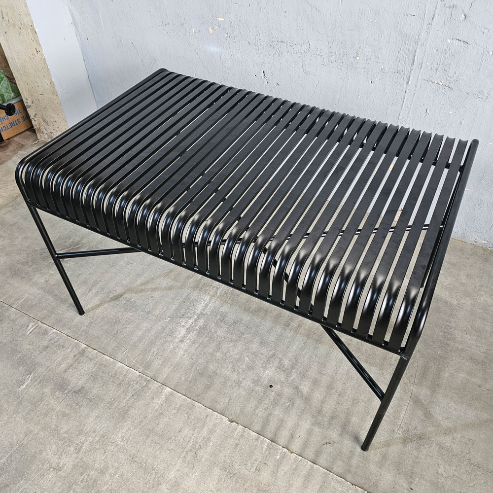 Bàn chữ nhật ngoài trời 120x80cm sắt sơn tĩnh điện Bàn chữ nhật ngoài trời 120x80cm sắt sơn tĩnh điện - hình 4
