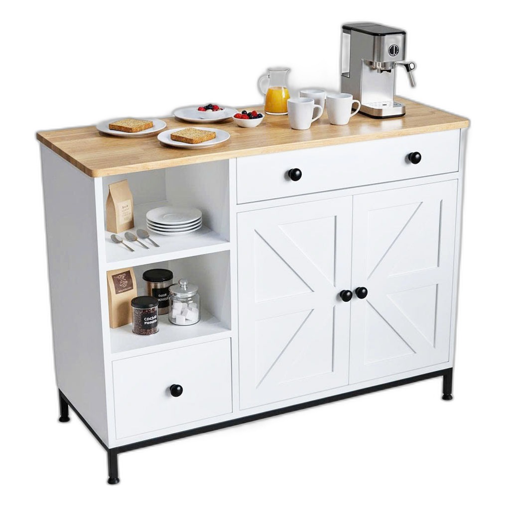 Bàn đảo bếp 104x41x80cm gỗ cao su Bàn đảo bếp 104x41x80cm gỗ cao su