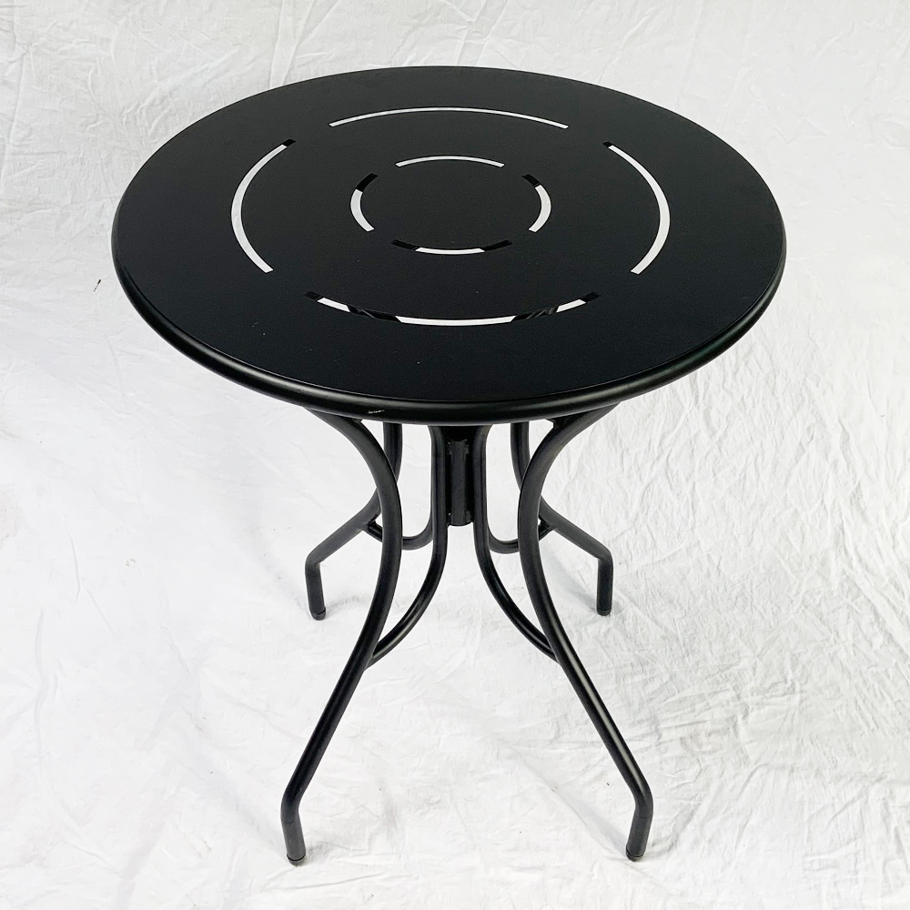 Bàn decor, bàn cafe tròn chân sắt bướm CFD68120 Bàn decor, bàn cafe tròn chân sắt bướm CFD68120 - hình 1