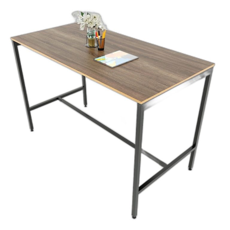 Trang chủ Bàn đứng 1m6 gỗ Plywood phủ melamin chân sắt STD68038