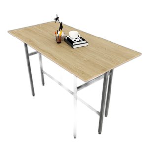 Lỗi 404 Bàn đứng mặt gỗ Plyood phủ melamin chân sắt lắp ráp STD68034
