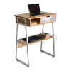 Bàn đứng Woba gỗ cao su chân sắt - STD68043