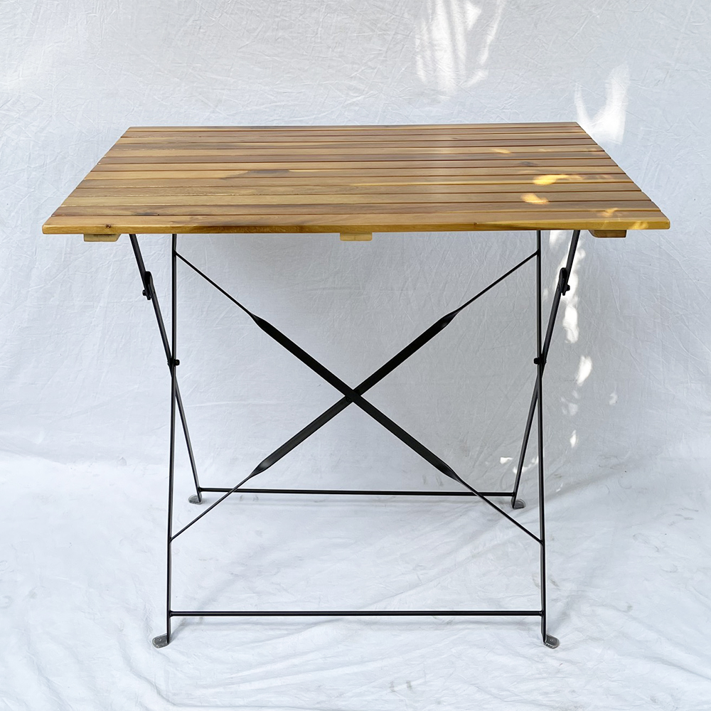 Bàn gấp gọn ngoài trời 60x80cm mặt gỗ tràm CFD68092 Bàn gấp gọn ngoài trời 60x80cm mặt gỗ tràm CFD68092 - hình 1