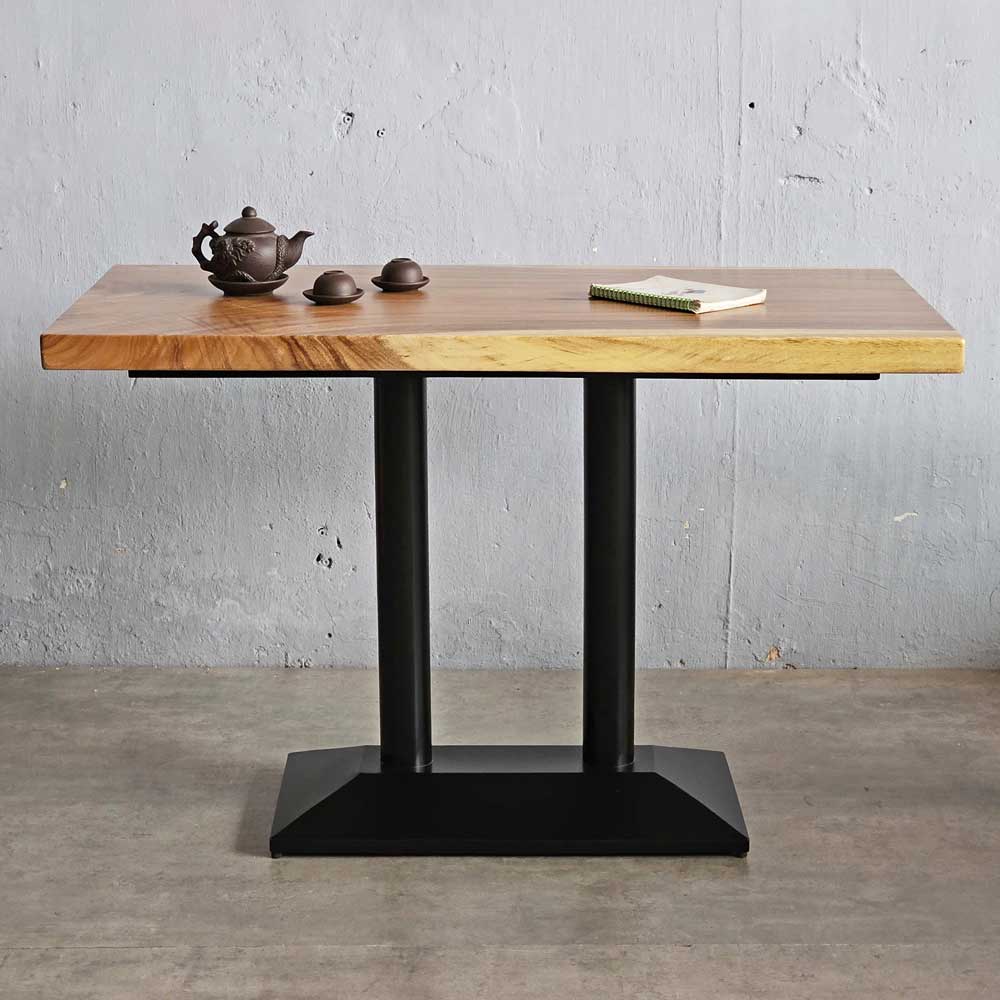Bàn nhà hàng cafe chữ nhật 120x65cm gỗ me tây CFD68235 Bàn nhà hàng cafe chữ nhật 120x65cm gỗ me tây CFD68235 - hình 1