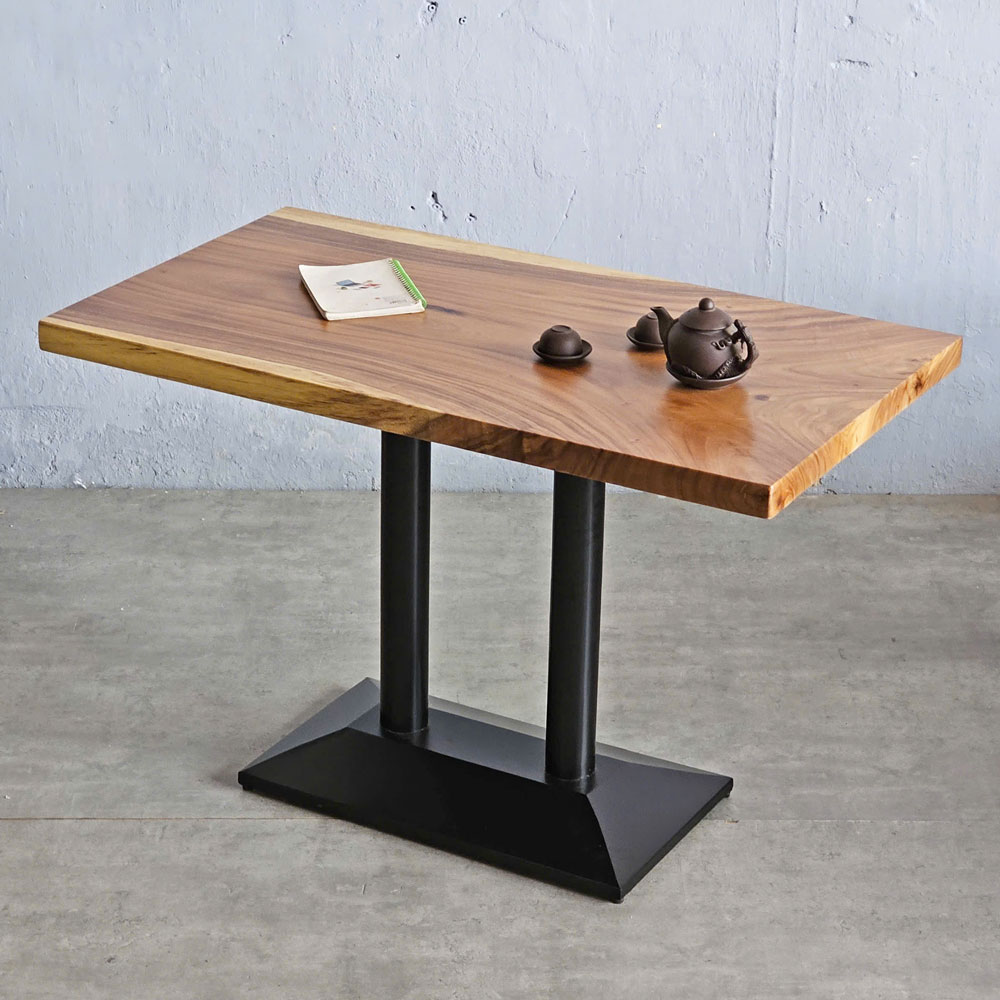 Bàn nhà hàng cafe chữ nhật 120x65cm gỗ me tây CFD68235 Bàn nhà hàng cafe chữ nhật 120x65cm gỗ me tây CFD68235 - hình 2