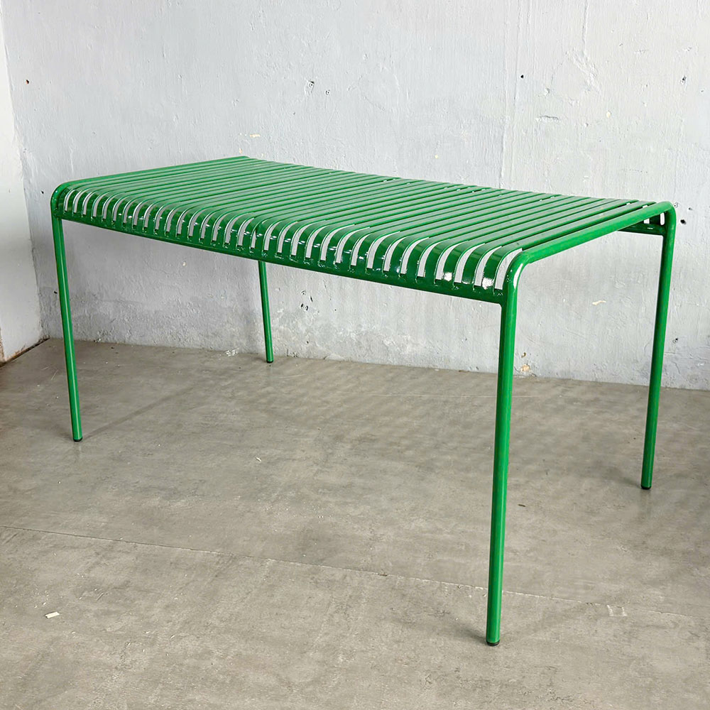 Bàn sắt ngoài trời 140cm sơn tĩnh điện nhiều màu Bàn sắt ngoài trời 140cm sơn tĩnh điện nhiều màu - hình 1