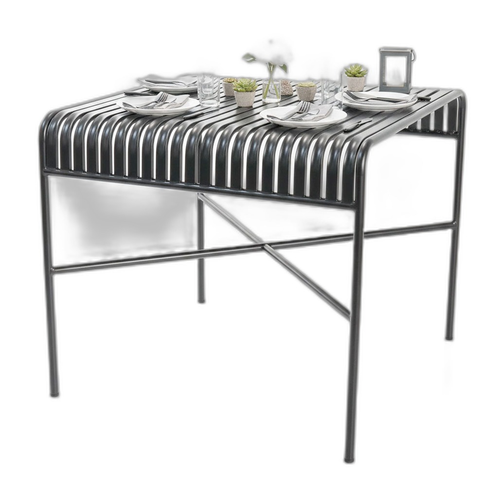 Bàn vuông ngoài trời 80x80cm sắt sơn tĩnh điện Bàn vuông ngoài trời 80x80cm sắt sơn tĩnh điện