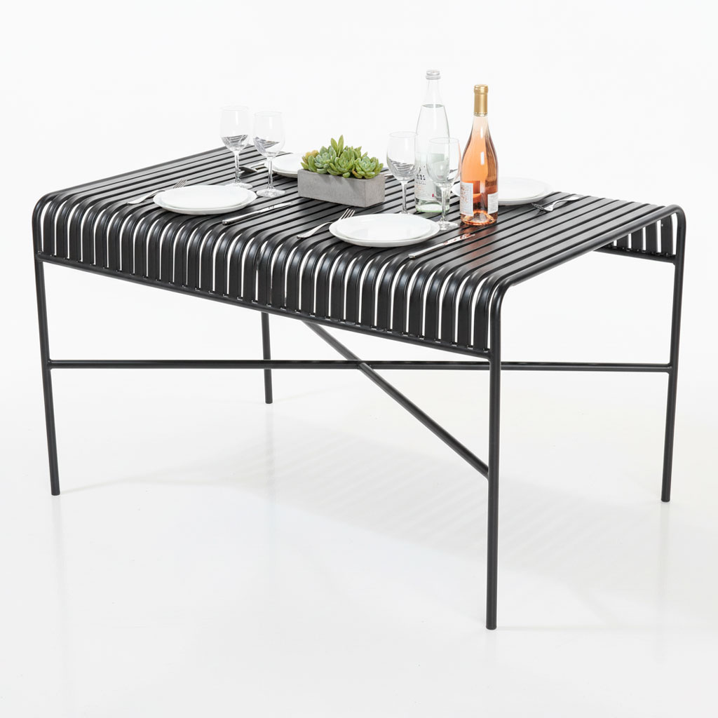 Bàn vuông ngoài trời 80x80cm sắt sơn tĩnh điện Bàn vuông ngoài trời 80x80cm sắt sơn tĩnh điện - hình 1