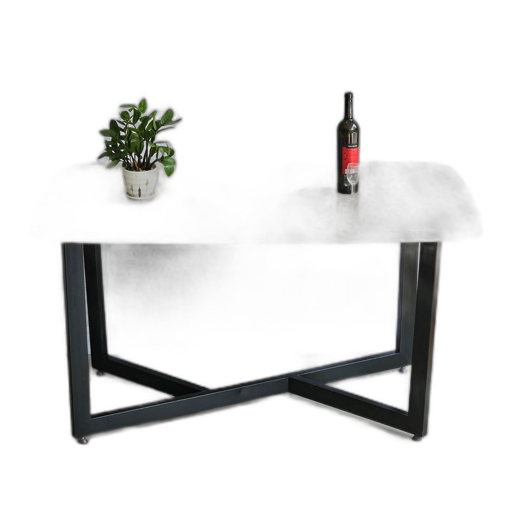 Bộ bàn ăn chữ nhật 140x80cm mặt đá ceramic và 4 ghế ăn Bộ bàn ăn chữ nhật 140x80cm mặt đá ceramic và 4 ghế ăn