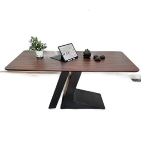 Bộ Bàn Ăn Gỗ Tràm Và 4 Ghế Da Lưng Cao