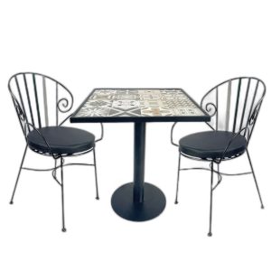 Lỗi 404 Bộ bàn ghế cafe mặt gạch men hoa văn C