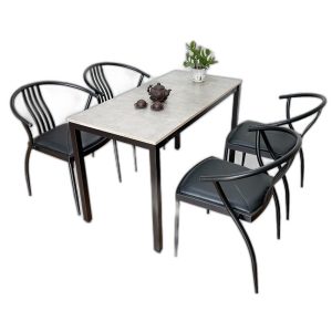 Bộ bàn ghế cafe, nhà hàng 4 người C