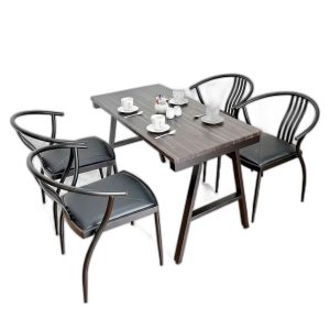 Bộ bàn ghế cafe, nhà hàng 4 người C