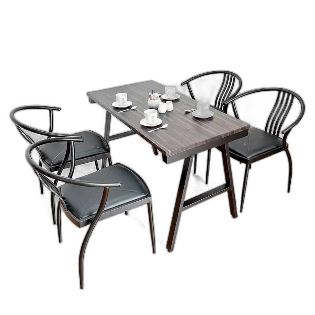 Bộ bàn ghế cafe, nhà hàng 4 người C Bộ bàn ghế cafe, nhà hàng 4 người C
