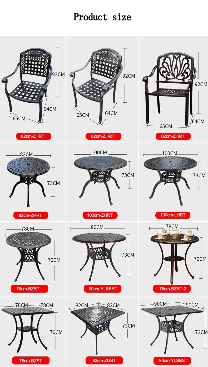 Bộ Bàn Ghế Nhôm Đúc Tròn 4 Ghế Hoa Văn Tinh Xảo Màu Đồng Bộ Bàn Ghế Nhôm Đúc Tròn 4 Ghế Hoa Văn Tinh Xảo Màu Đồng - hình 3
