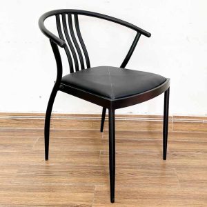 Bộ bàn và 2 ghế cafe sắt sơn tĩnh điện C - hình 1