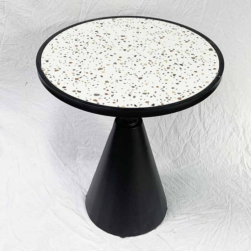 Bộ bàn và 2 ghế ngoài trời khung sắt đan nhựa giả mây C Bộ bàn và 2 ghế ngoài trời khung sắt đan nhựa giả mây C - hình 4