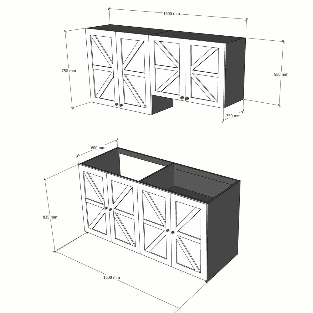 Bộ tủ bếp mini mặt đá hoa cương gỗ cao su Bộ tủ bếp mini mặt đá hoa cương gỗ cao su - hình 4