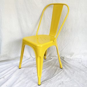 Combo bàn ăn chân ống nước và 4 ghế Tolix sắt - hình 1